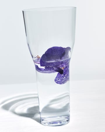 Solare vase high 26xØ12 cm - Clear - Iittala