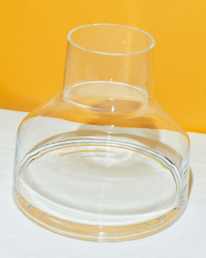 Solare vase lid 20xØ22 cm, Clear Iittala