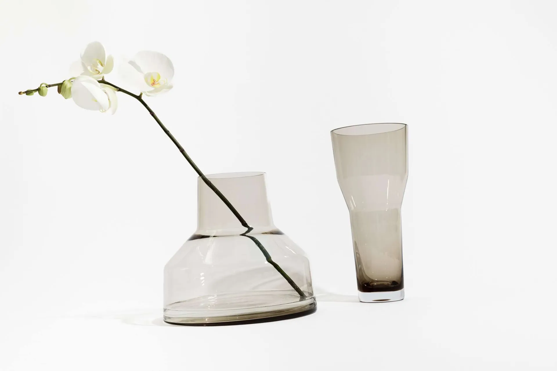 Solare vase lid Ø22x20 cm, Linen Iittala