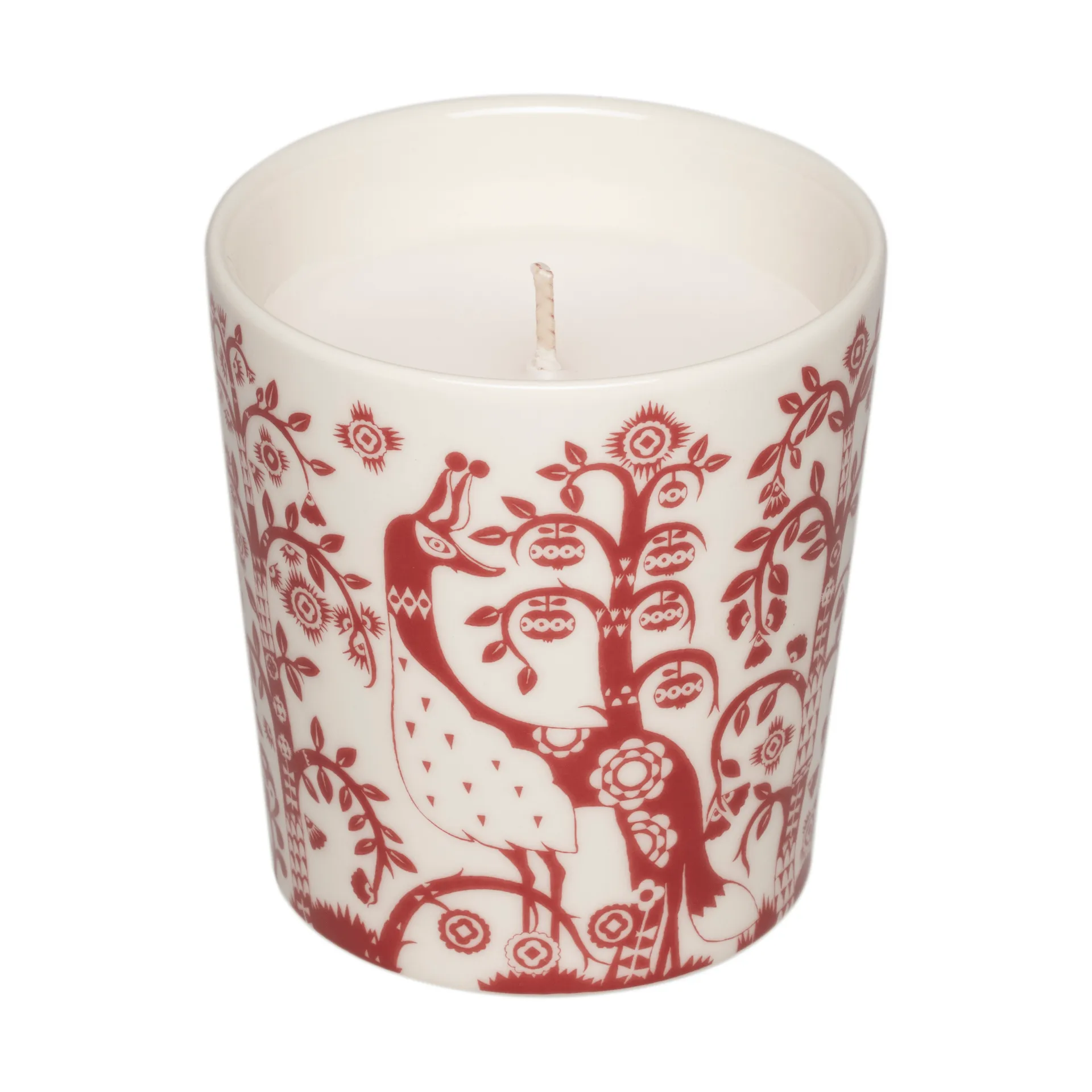 Taika candle, Pomegranate red, 9 cm Iittala