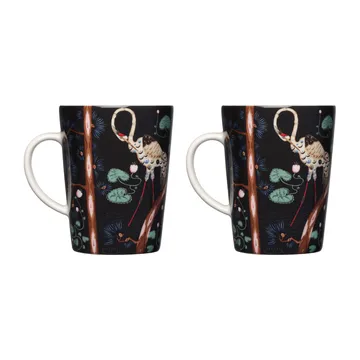 Taika mug 40 cl 15th anniversary gift set 2-pack - Black - Iittala