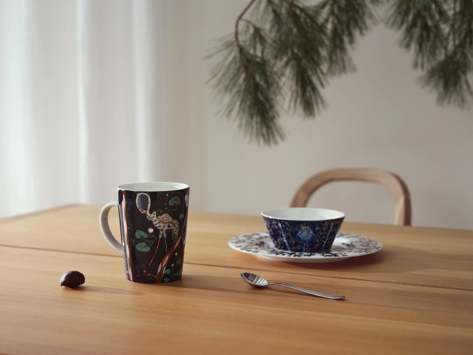 Taika mug 40 cl 15th anniversary gift set 2-pack, Black Iittala