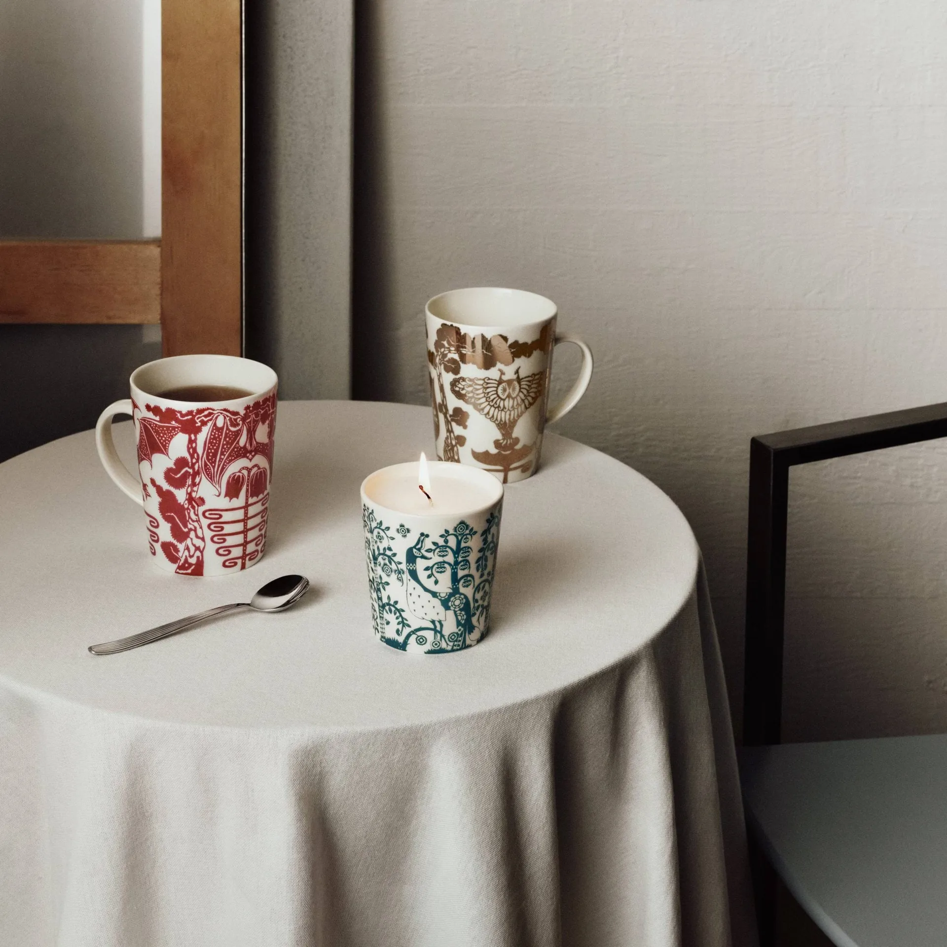 Taika mug 40 cl gift set, Night garnet red Iittala
