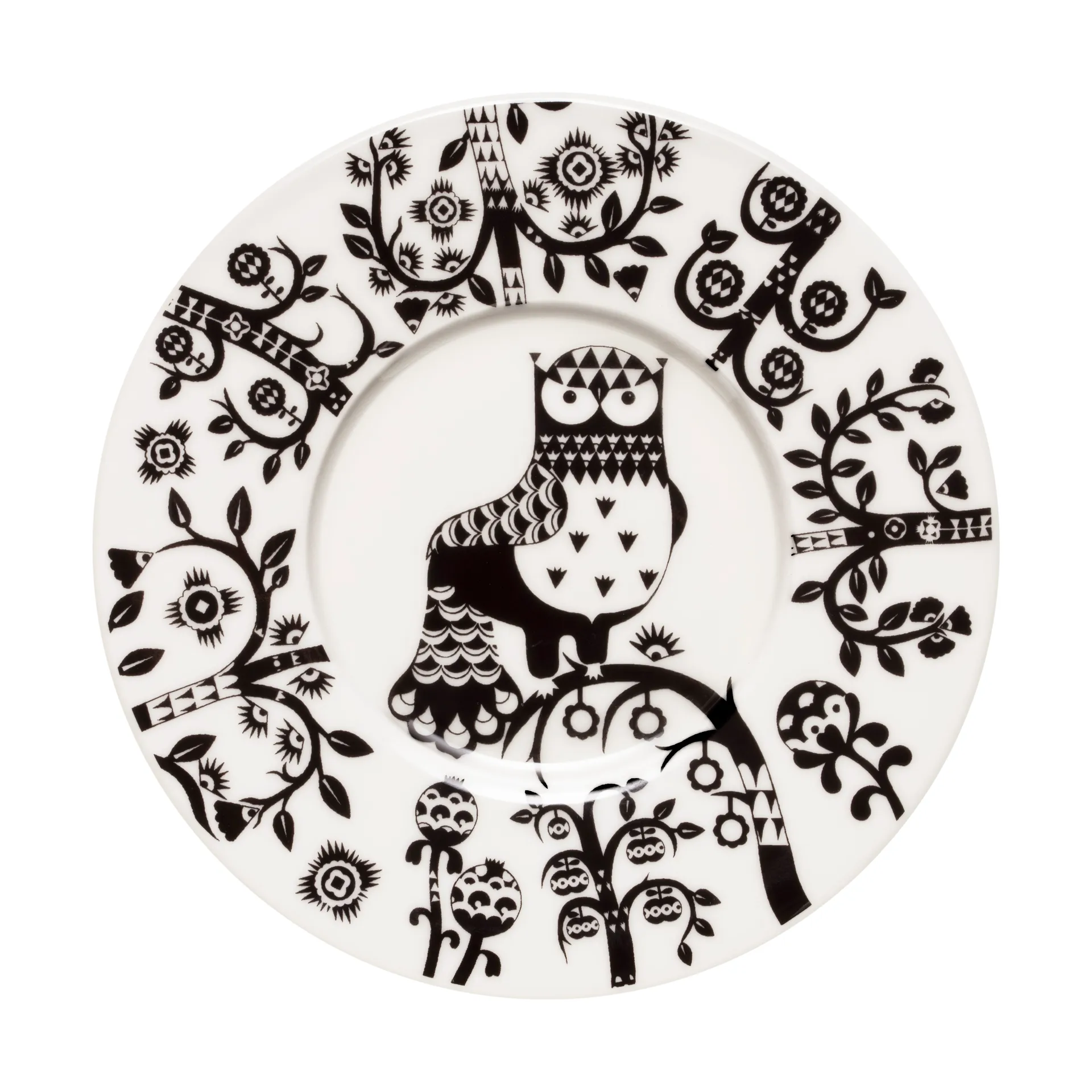 Taika plate Ø16 cm, Black Iittala