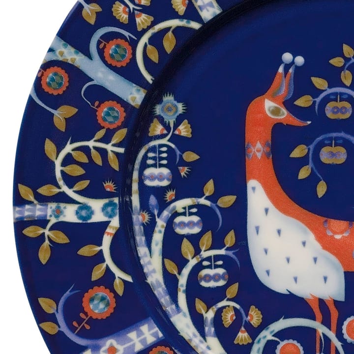 Taika plate 22 cm, blue Iittala