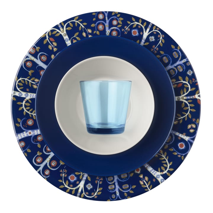 Taika plate 27cm, blue Iittala