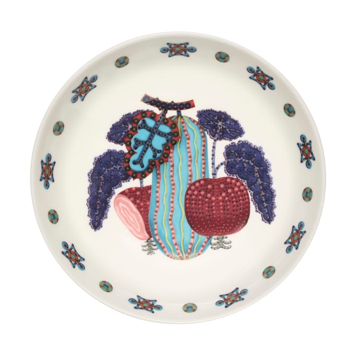 Taika Sato deep plate Ø20 cm - White-multi coloured - Iittala