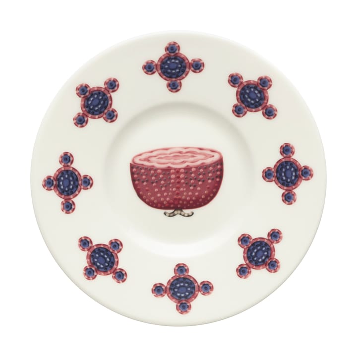 Taika Sato plate Ø15 cm - White-multi coloured - Iittala