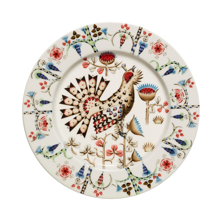 Taika Siimes small plate 22 cm, white Iittala