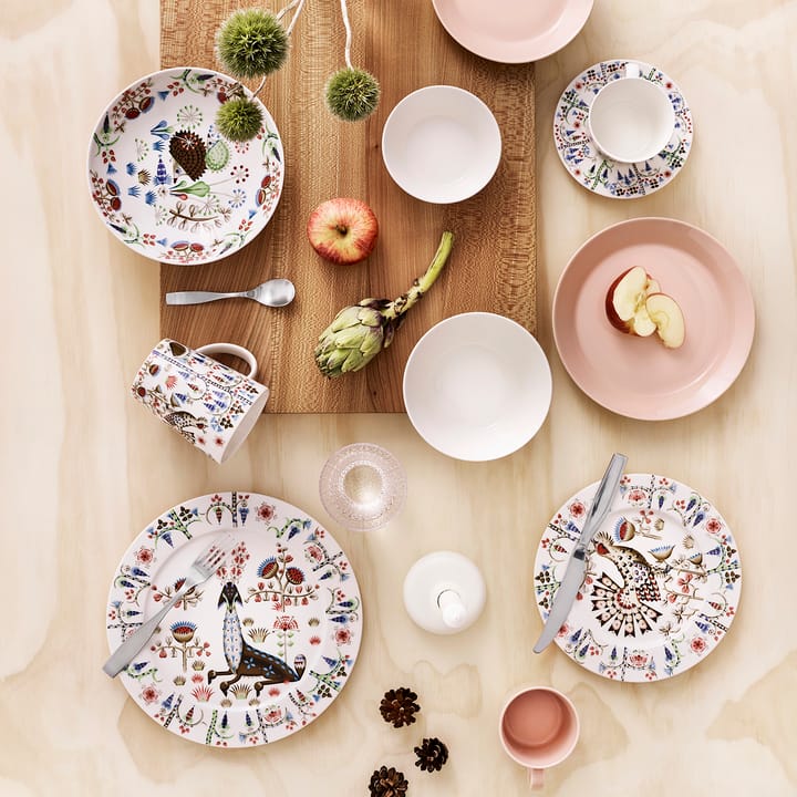 Taika Siimes small plate 22 cm, white Iittala