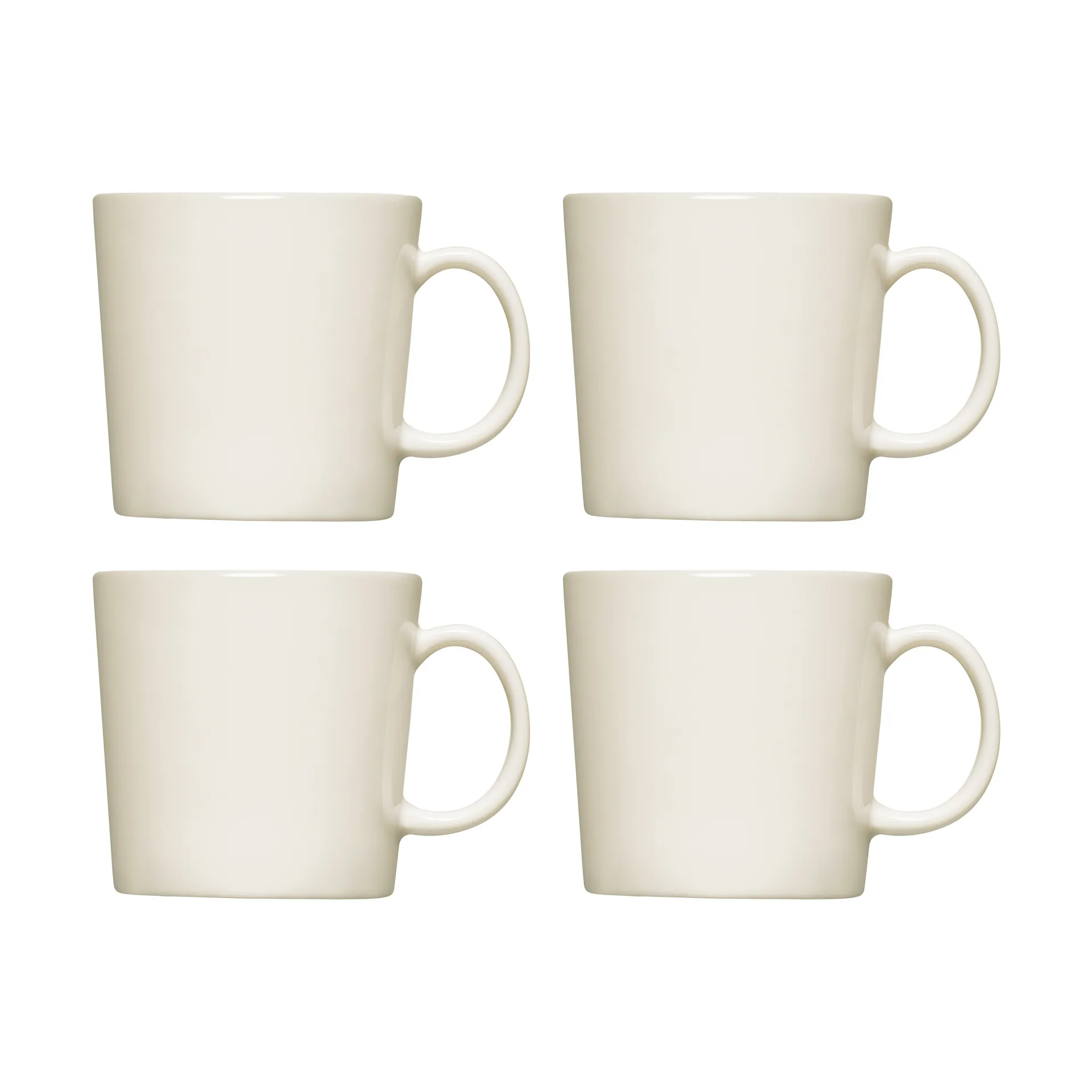 Teema mug 30 cl 4-pack, White Iittala