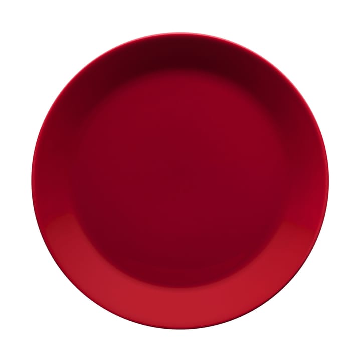 Teema plate Ø21 cm - Red - Iittala