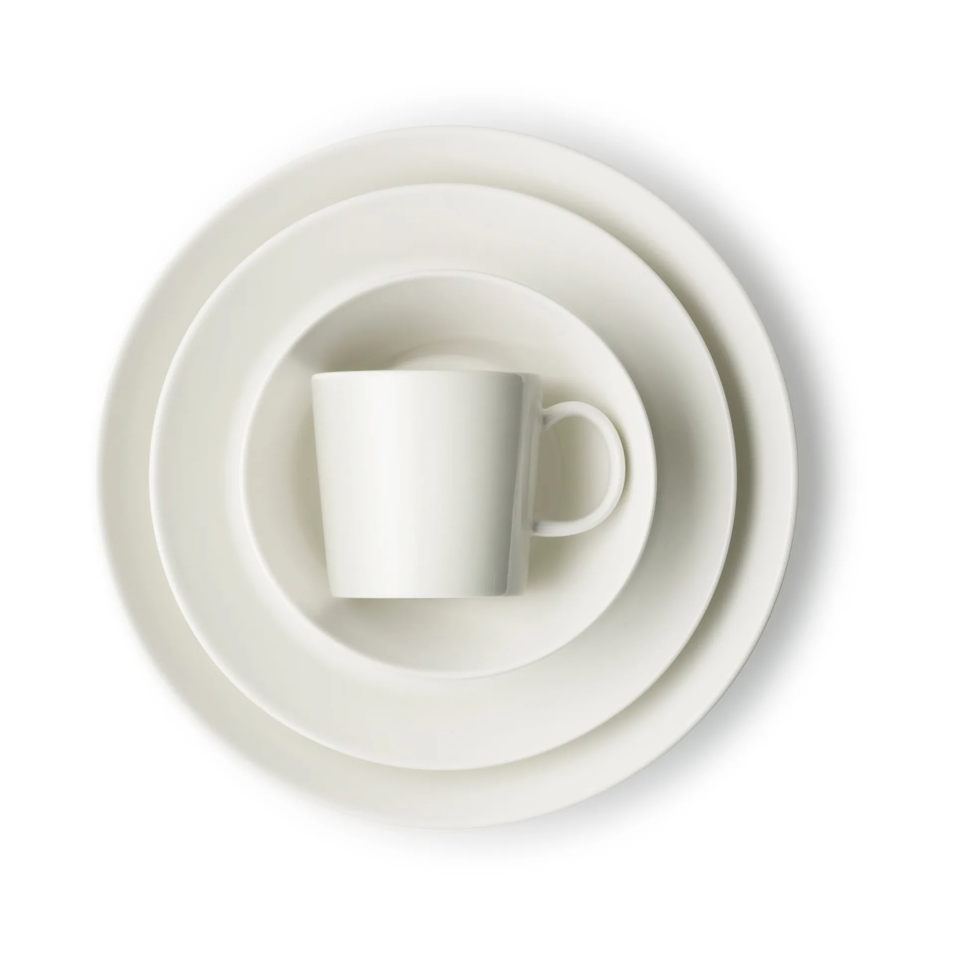 Teema plate 23 cm, white Iittala