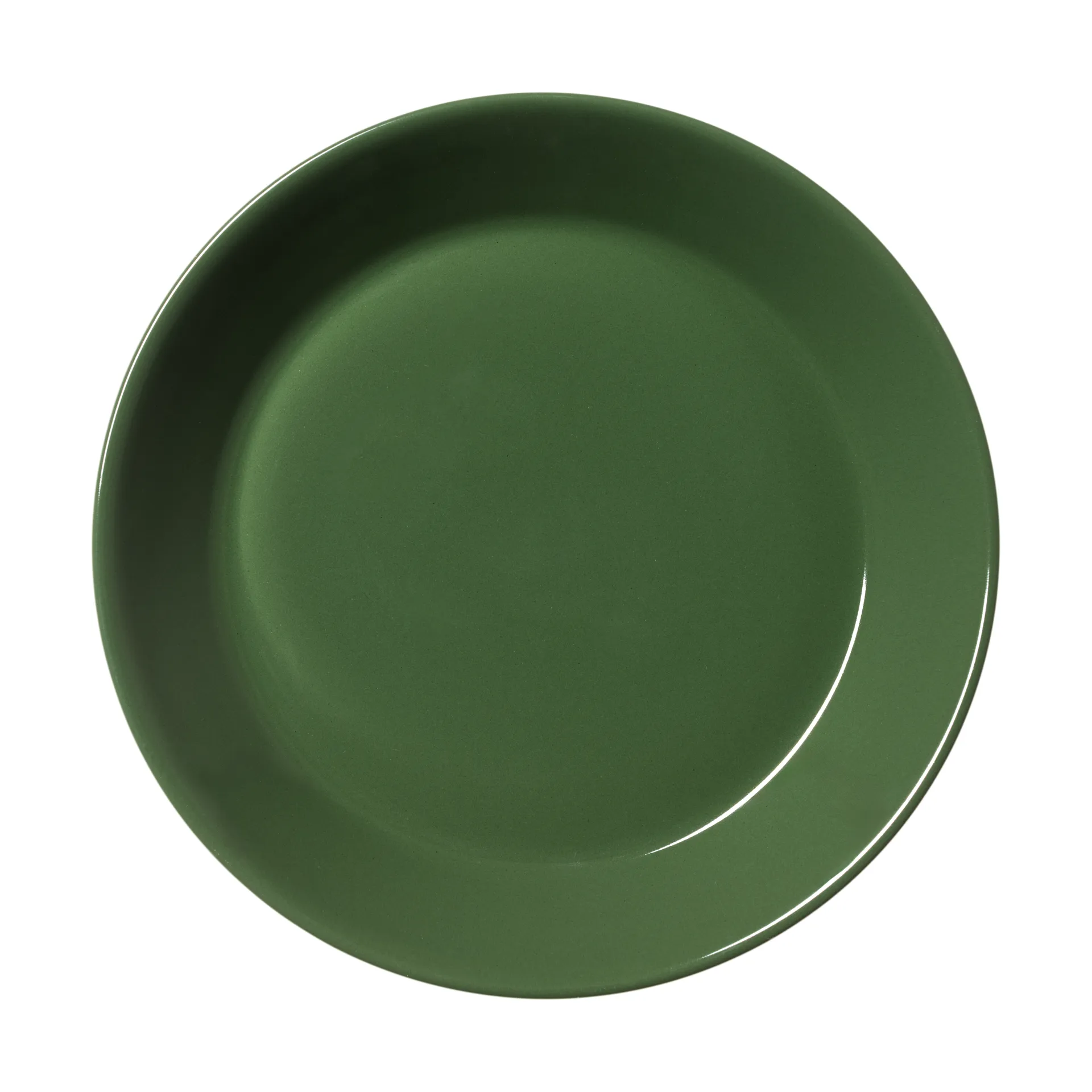 Teema small plate Ø17 cm, Forest green Iittala