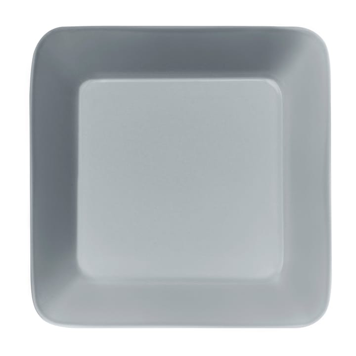 Teema square plate 16x16 cm, pearl grey Iittala