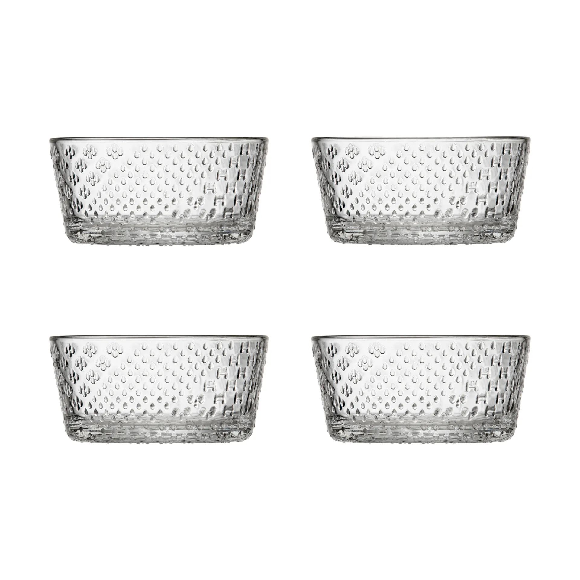 Tundra bowl 25 cl 4-pack, Clear Iittala