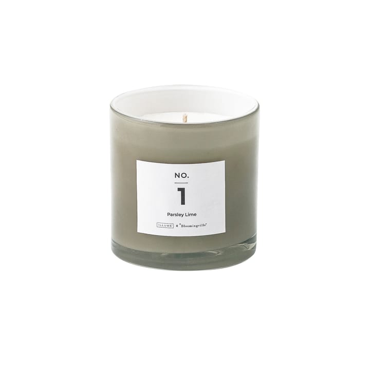 NO. 1 Parsley Lime scented candle, 200 g Illume x Bloomingville