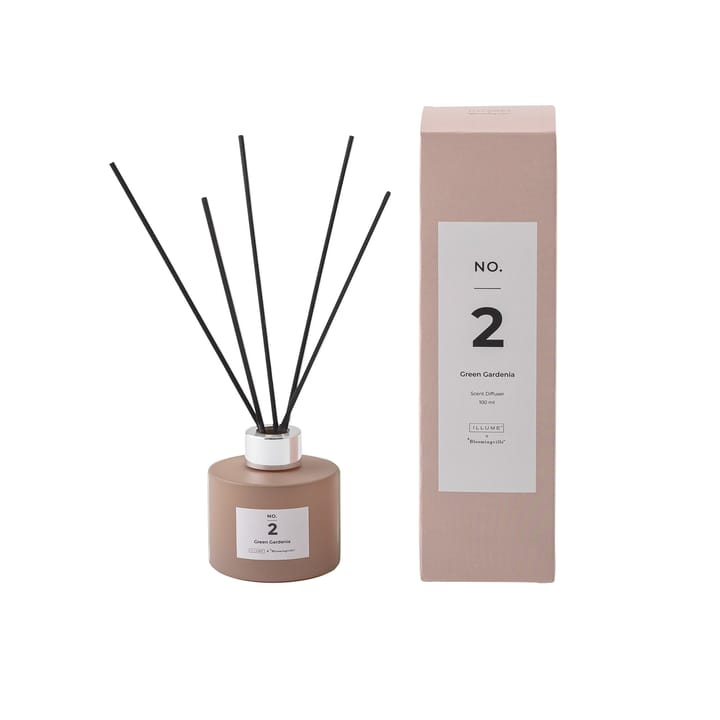 NO. 2 Green Gardenia diffuser, 100 ml Illume x Bloomingville