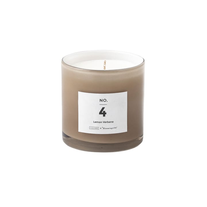 NO. 4 Lemon Verbena scented candle, 200 g Illume x Bloomingville