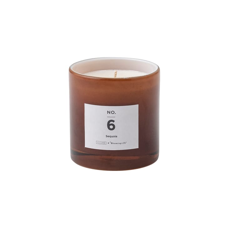 NO. 6 Sequoia scented candle, 200 g Illume x Bloomingville