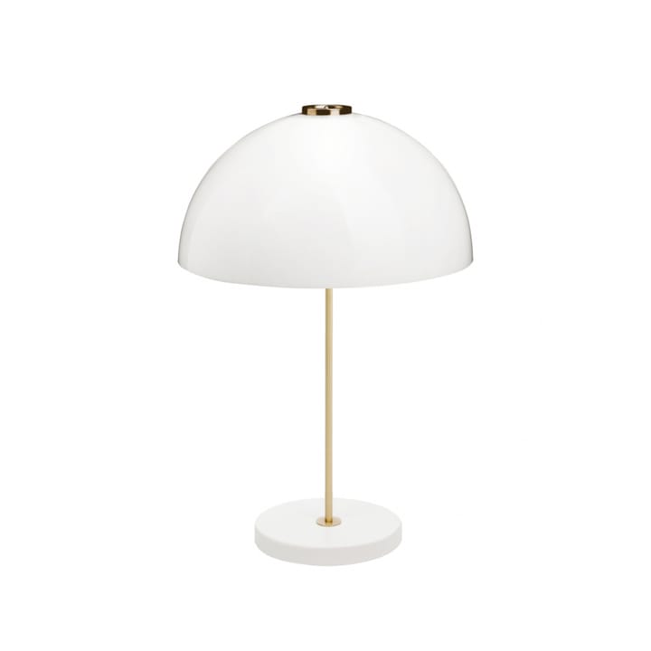 Kupoli table lamp - White, brass details - Innolux