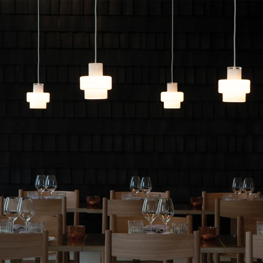 Multi pendant lamp, White, l Innolux