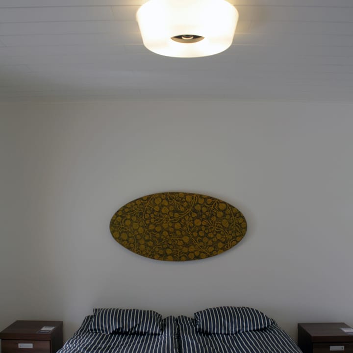 Yki 390 ceiling lamp, White/black Innolux