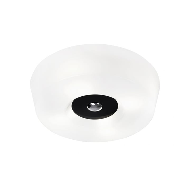 Yki 500 ceiling lamp, White, black detail Innolux