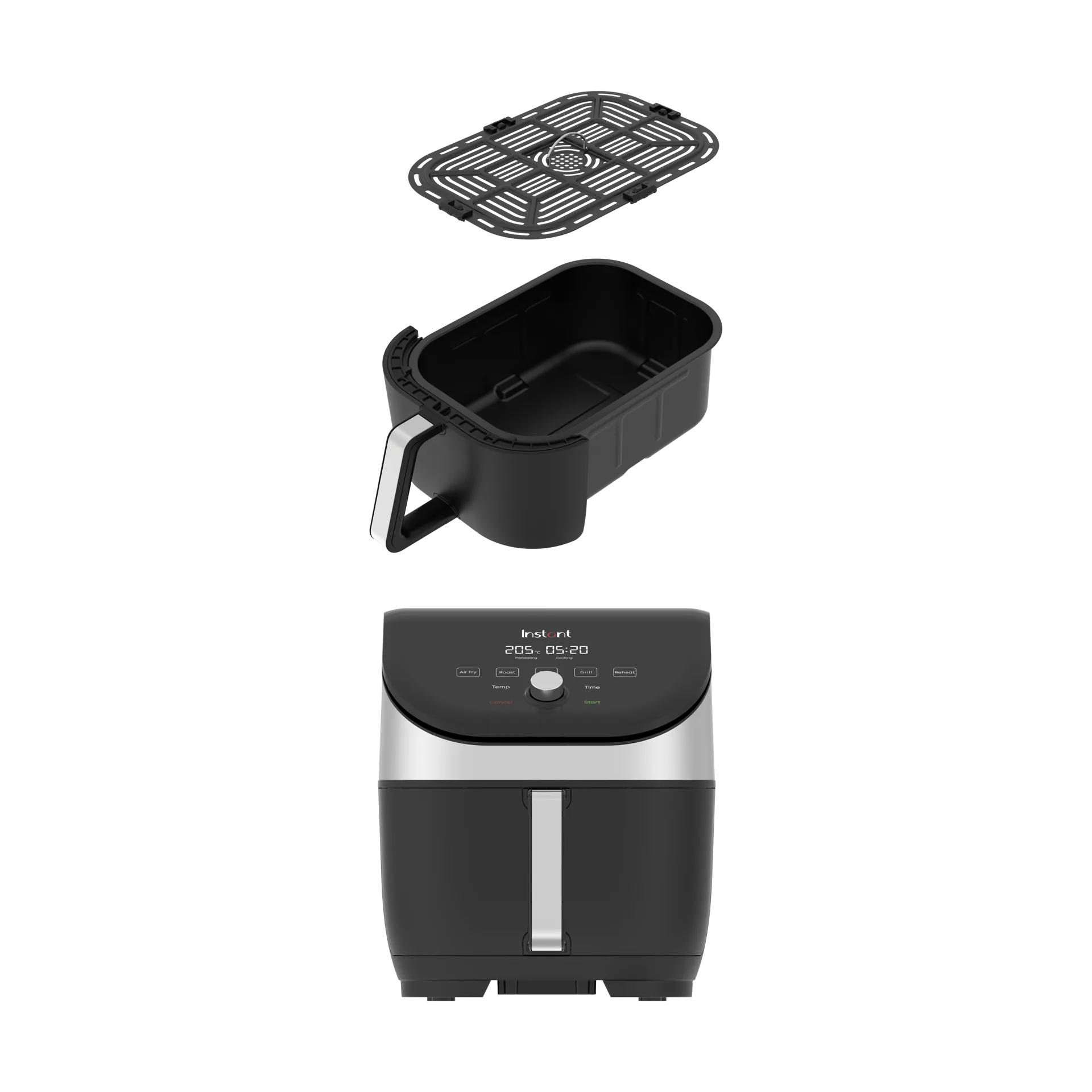 Instant Pot Vortex Duo Crisp 6 Air Fryer 5.7 L, Black Instant Pot
