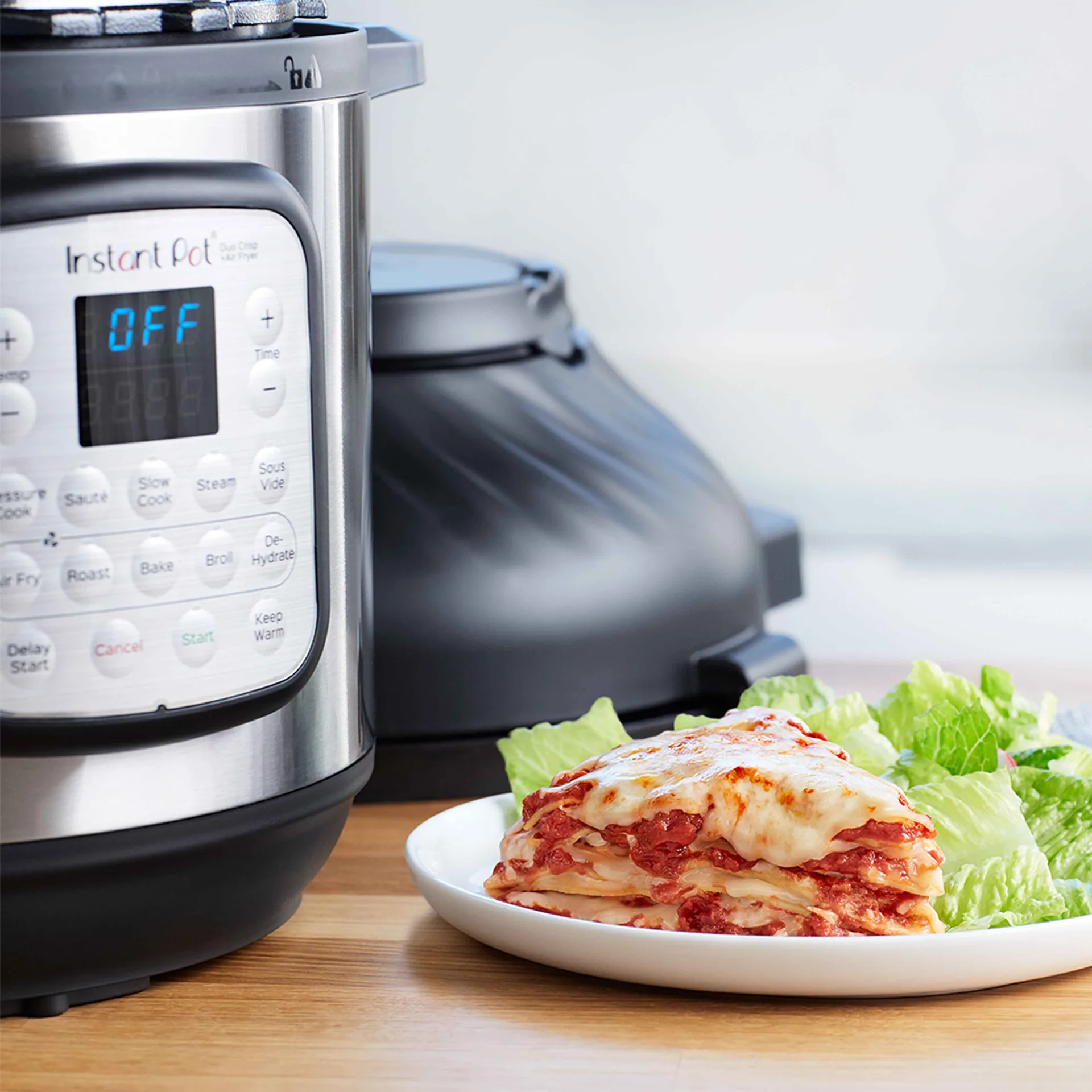 Instant Pot Vortex Duo Crisp 6 Air Fryer 5.7 L, Silver Instant Pot