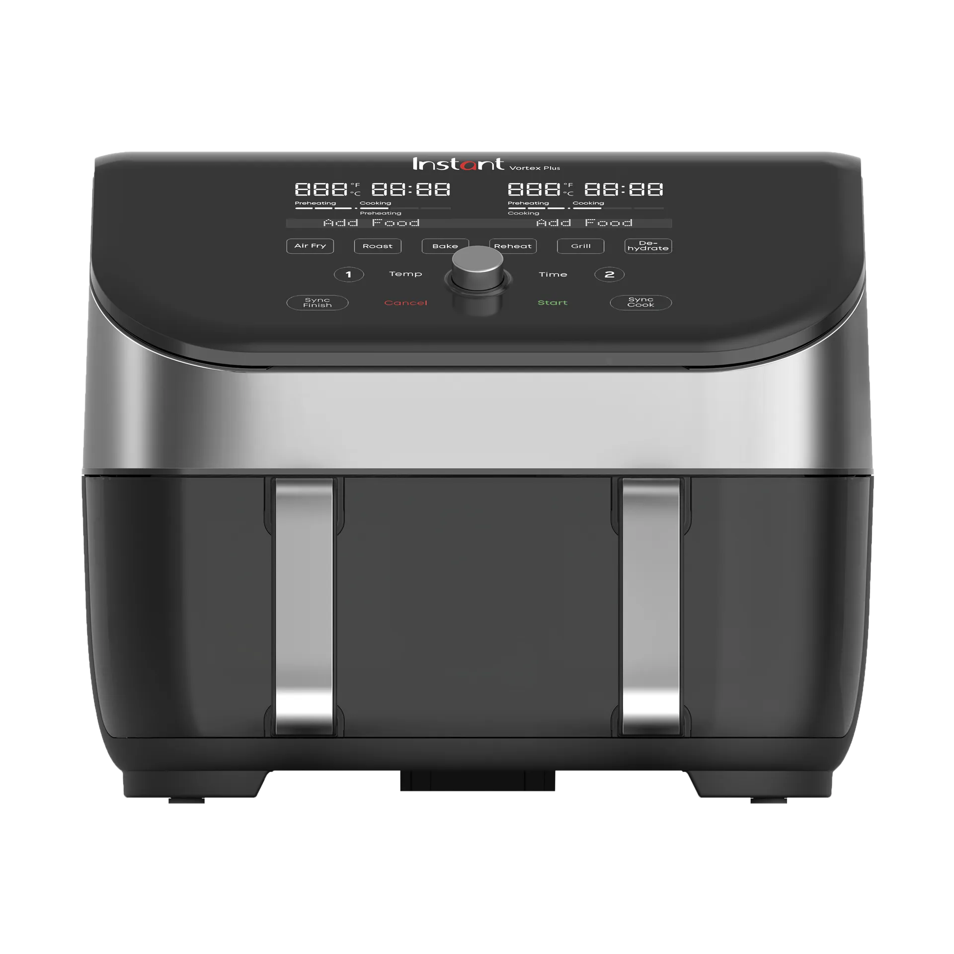 Instant Pot Vortex VersaZone air fryer 8.5 L, Black Instant Pot