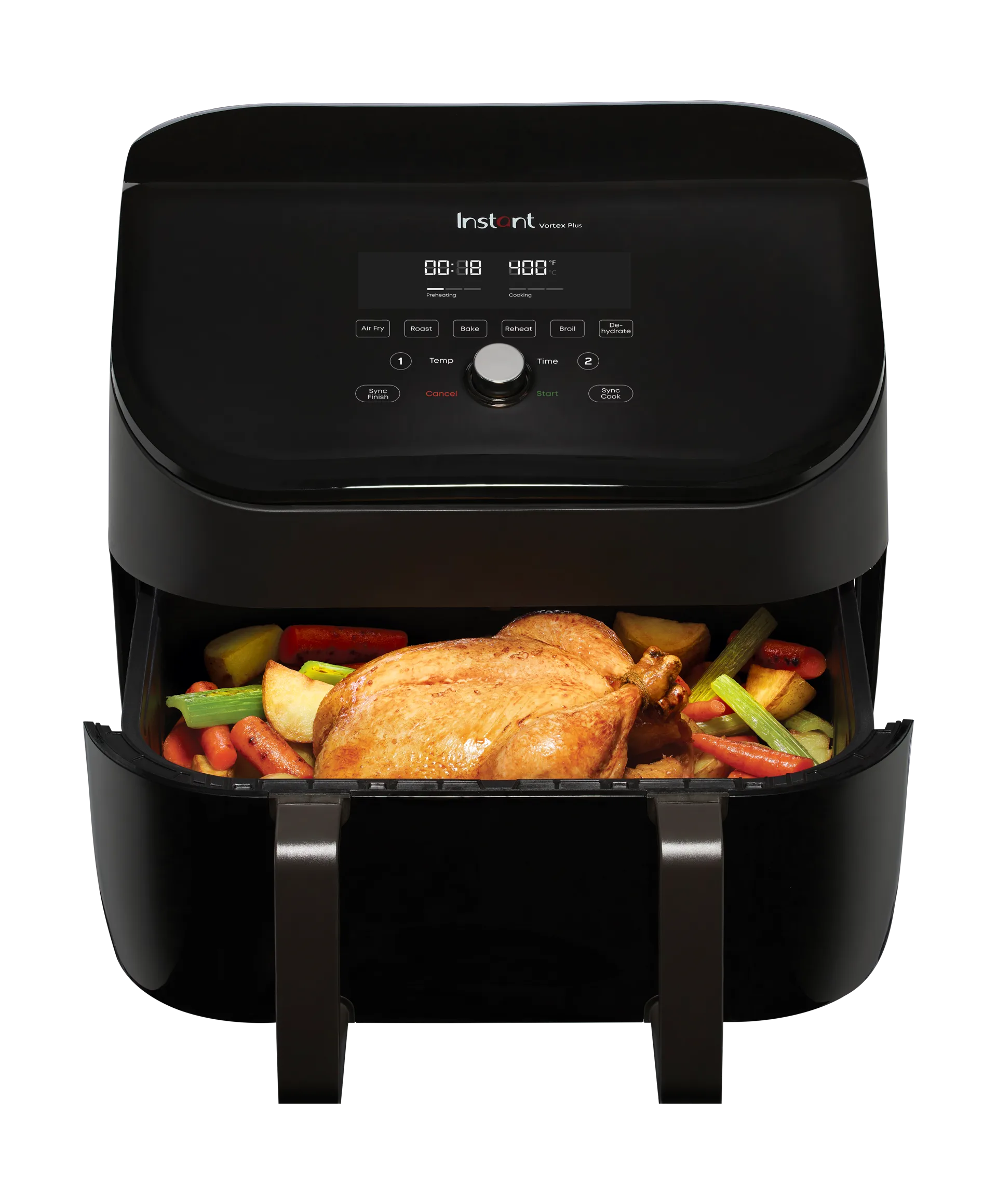 Instant Pot Vortex VersaZone dual air fryer 8.5 L, Black Instant Pot