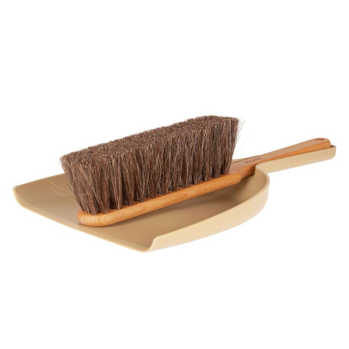 Iris Hantverk Dustpan & brush set small, Ocra Iris Hantverk