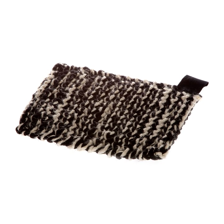 Iris Hantverk potholder coarse stitch - Black-white - Iris Hantverk