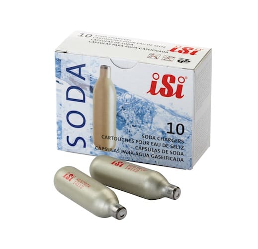 CO2 cartridges for soda siphons, 10-pack ISi