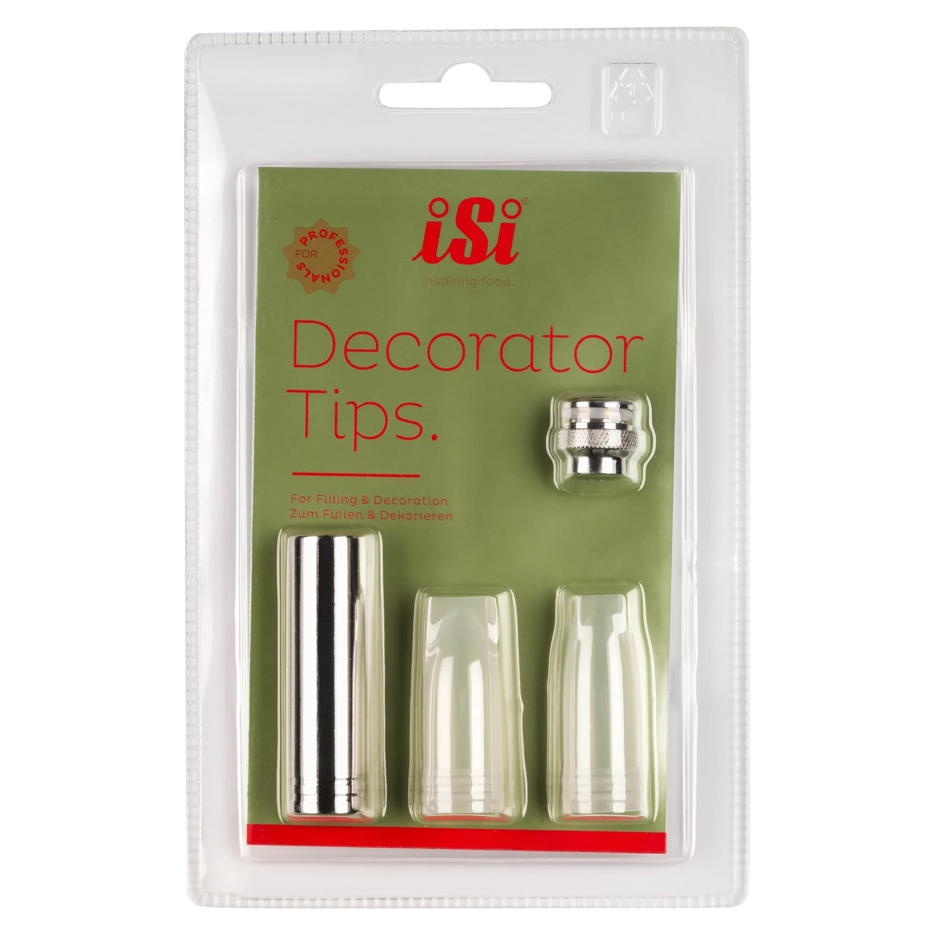 Decoration set including connector, 3-pack ISi