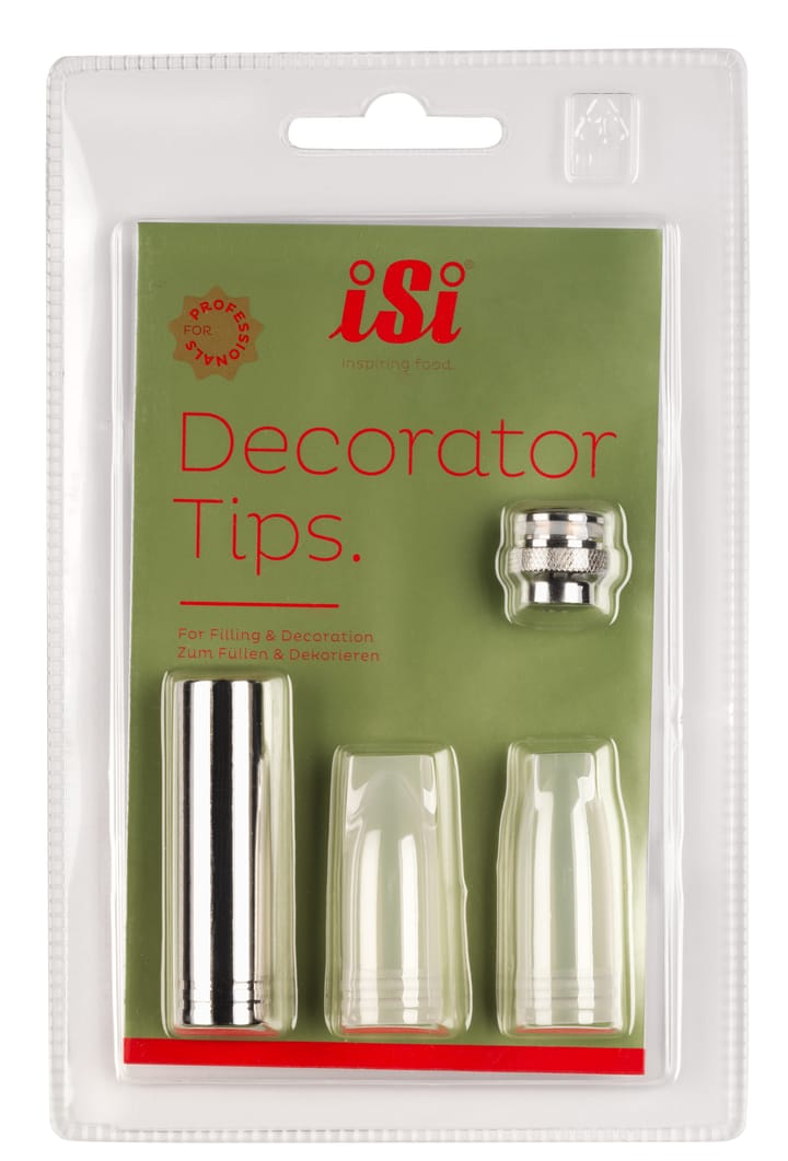 Decoration set including connector, 3-pack ISi