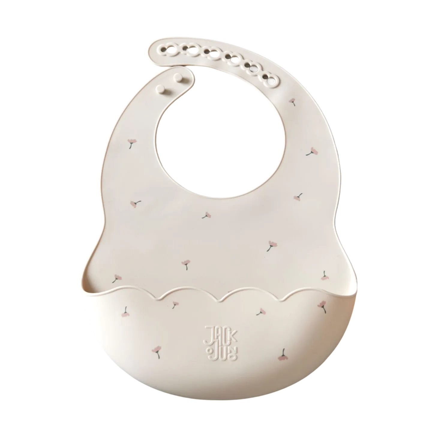 Poppy in Bloom bib, Poppy Print Jack o Juno