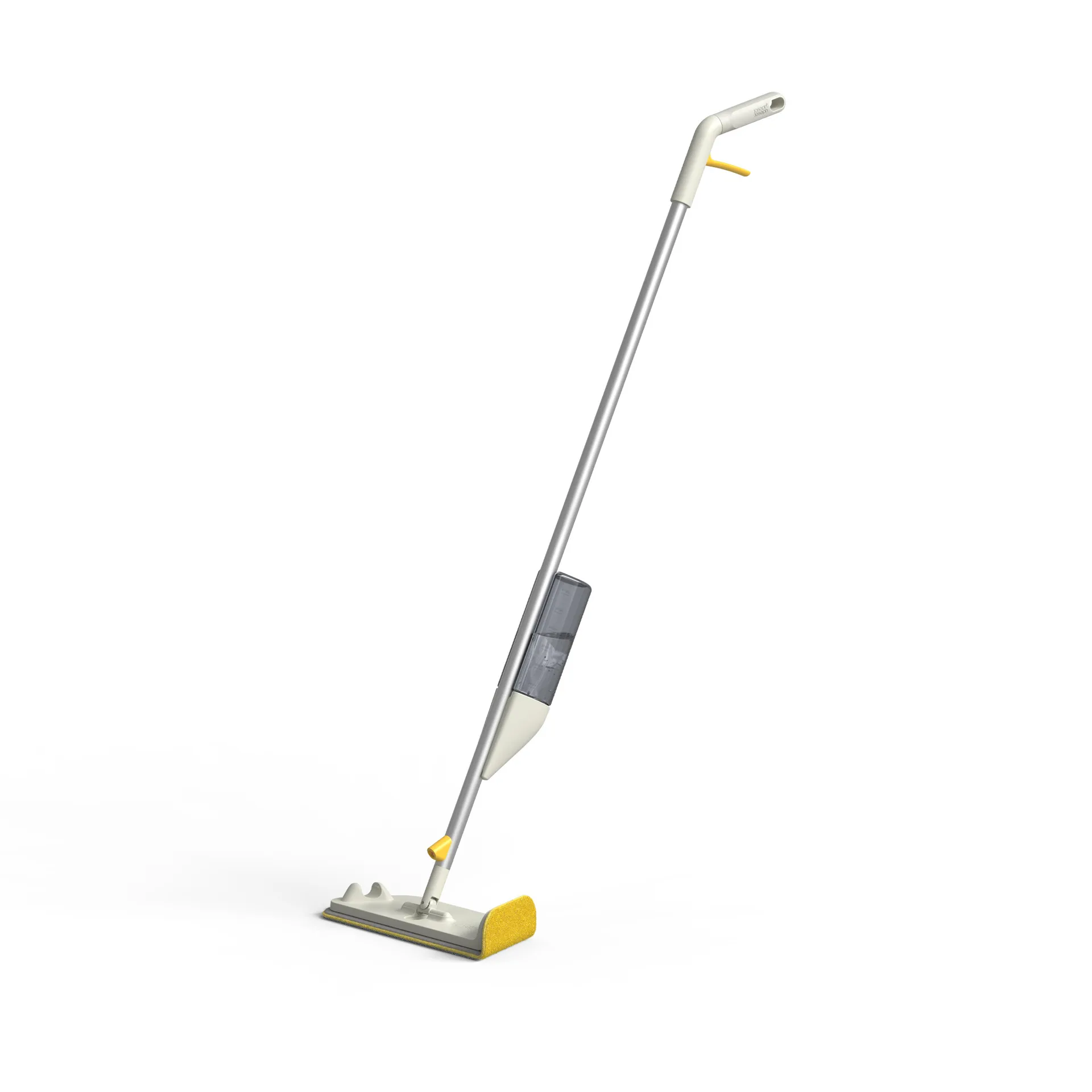 Cleantech 2-in-1 floor mop with scrubber, Light Stone Joseph Joseph