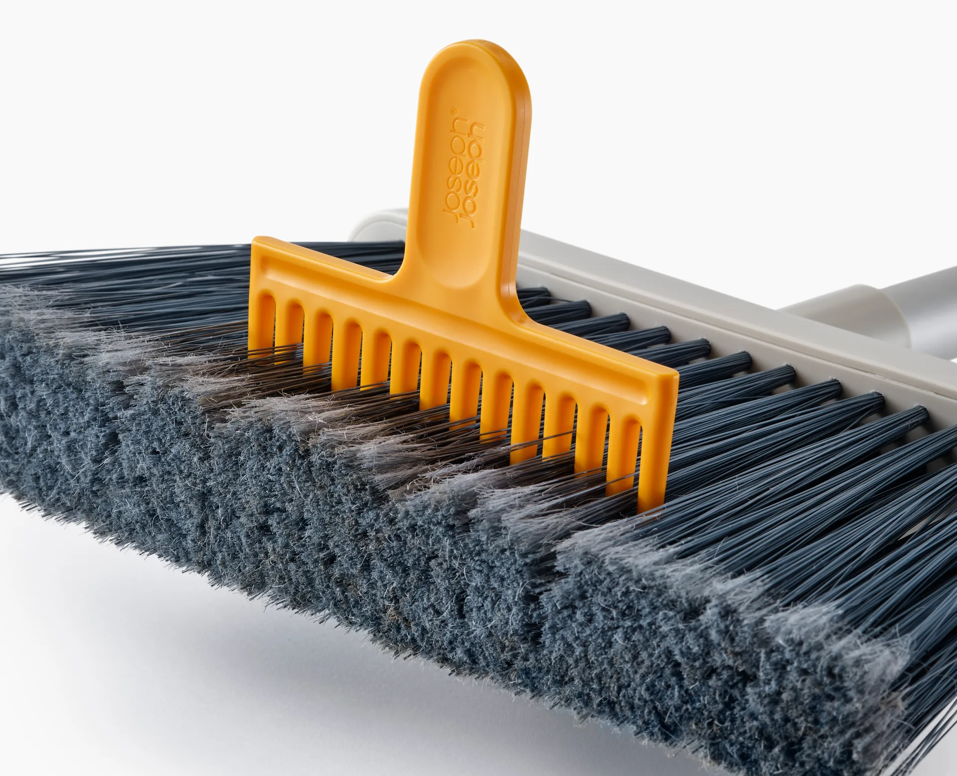 Cleantech wall-mounted dustpan brush, Stone Joseph Joseph