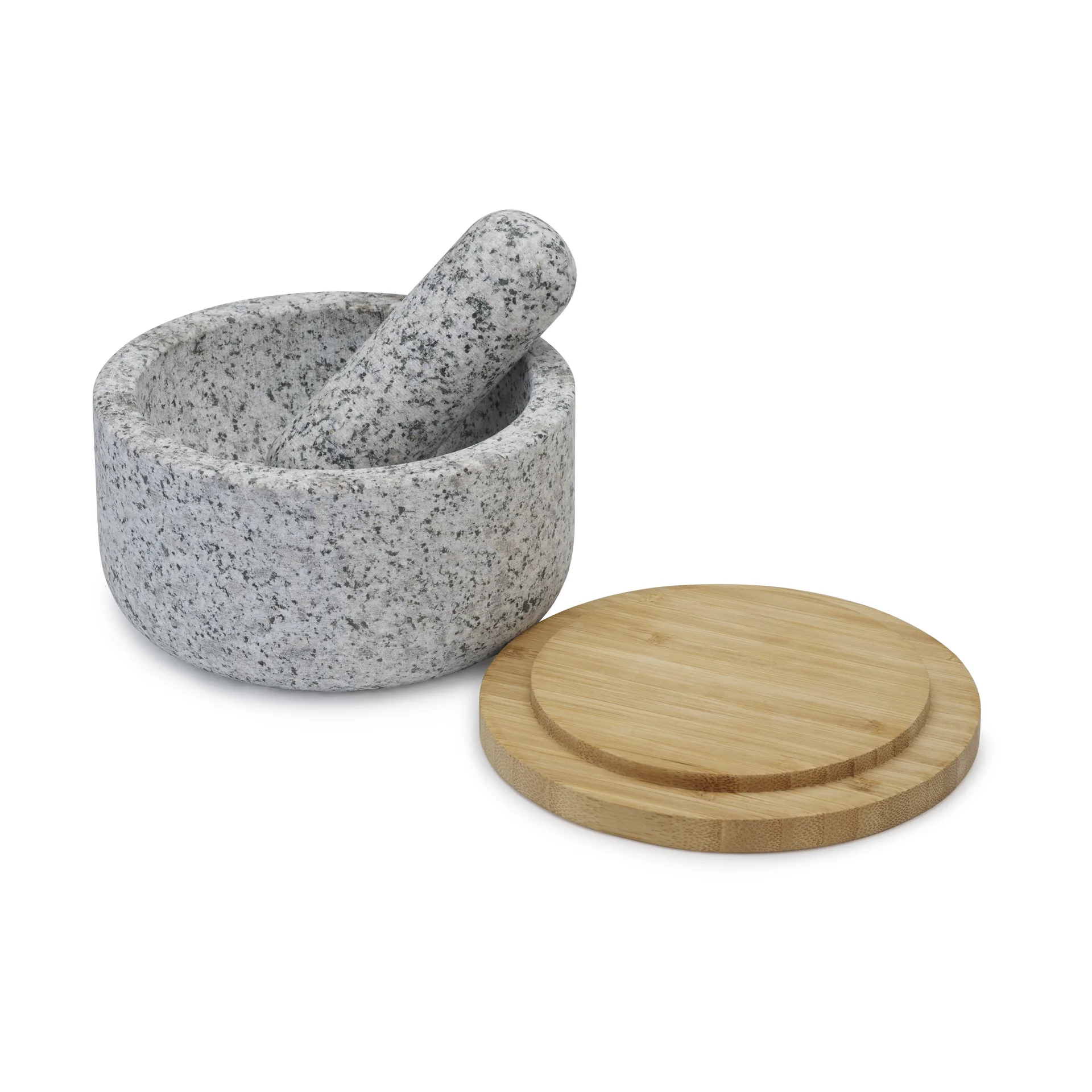 Dash Mortel Ø15.5 cm, Granite-bamboo Joseph Joseph