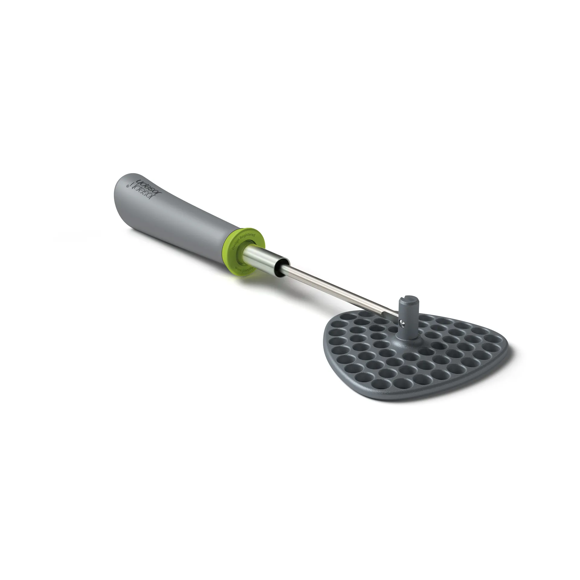 Delta potato masher 30.2 cm, Green-gray Joseph Joseph