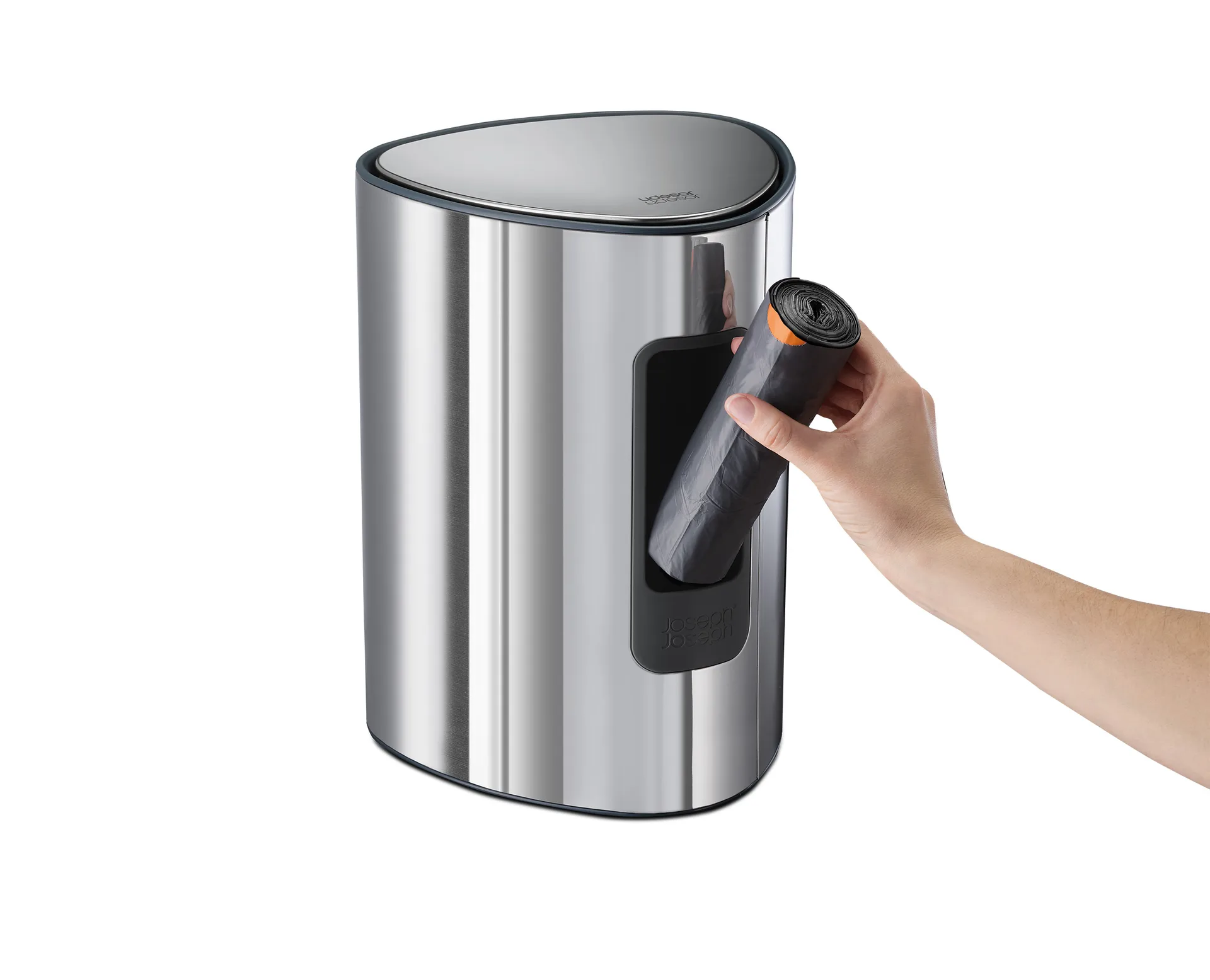 Easystore luxe pedal bin 5 L, Stainless steel Joseph Joseph
