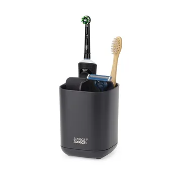 Easystore toothbrush holder 12.8 cm - Black - Joseph Joseph