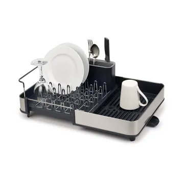 Extend pull-out dish rack 35.3 cm - Grey - Joseph Joseph