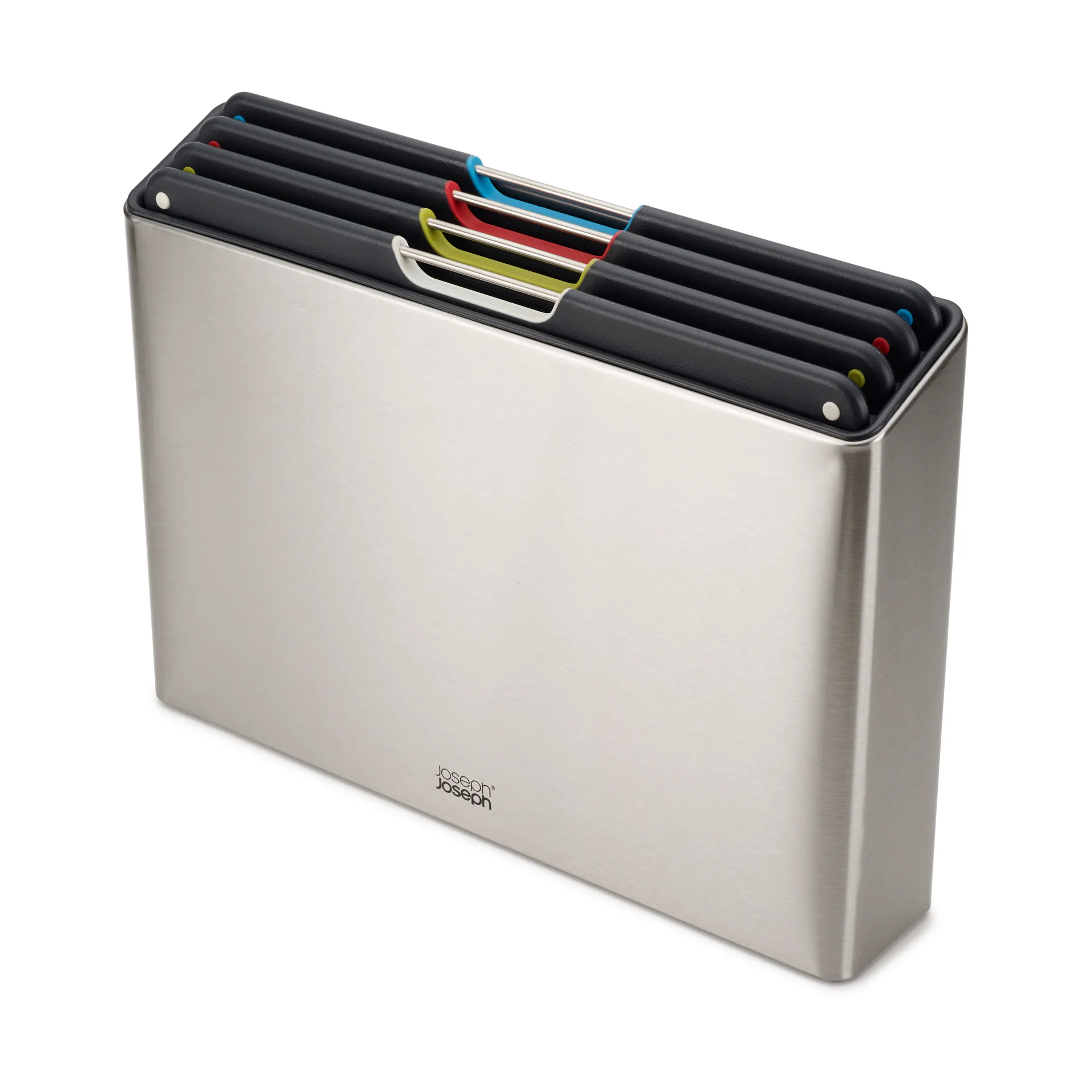 Folio steel cutting board 4 pieces, Steel Joseph Joseph