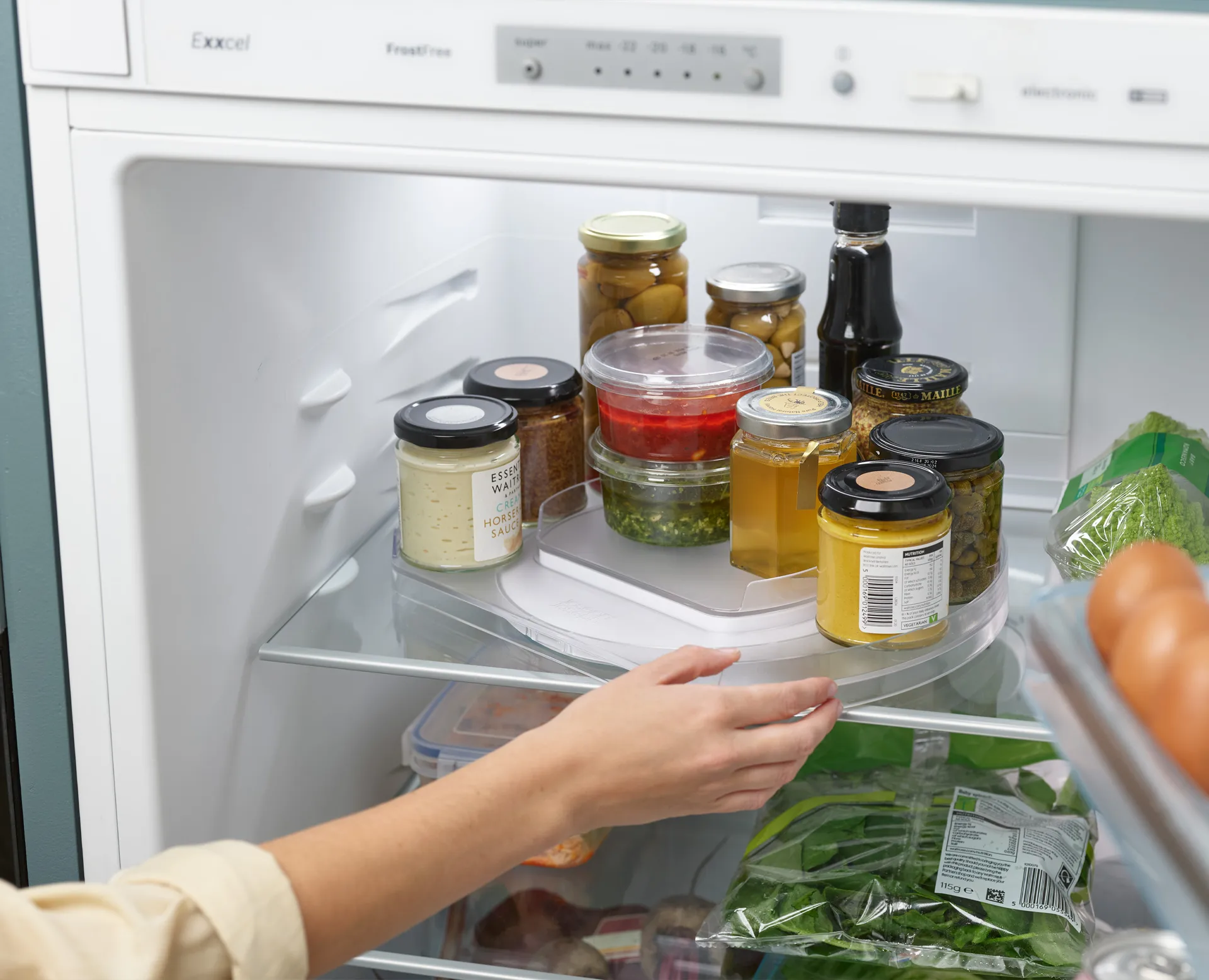 Fridgestore Turntable for Refrigerator, Transparent Joseph Joseph