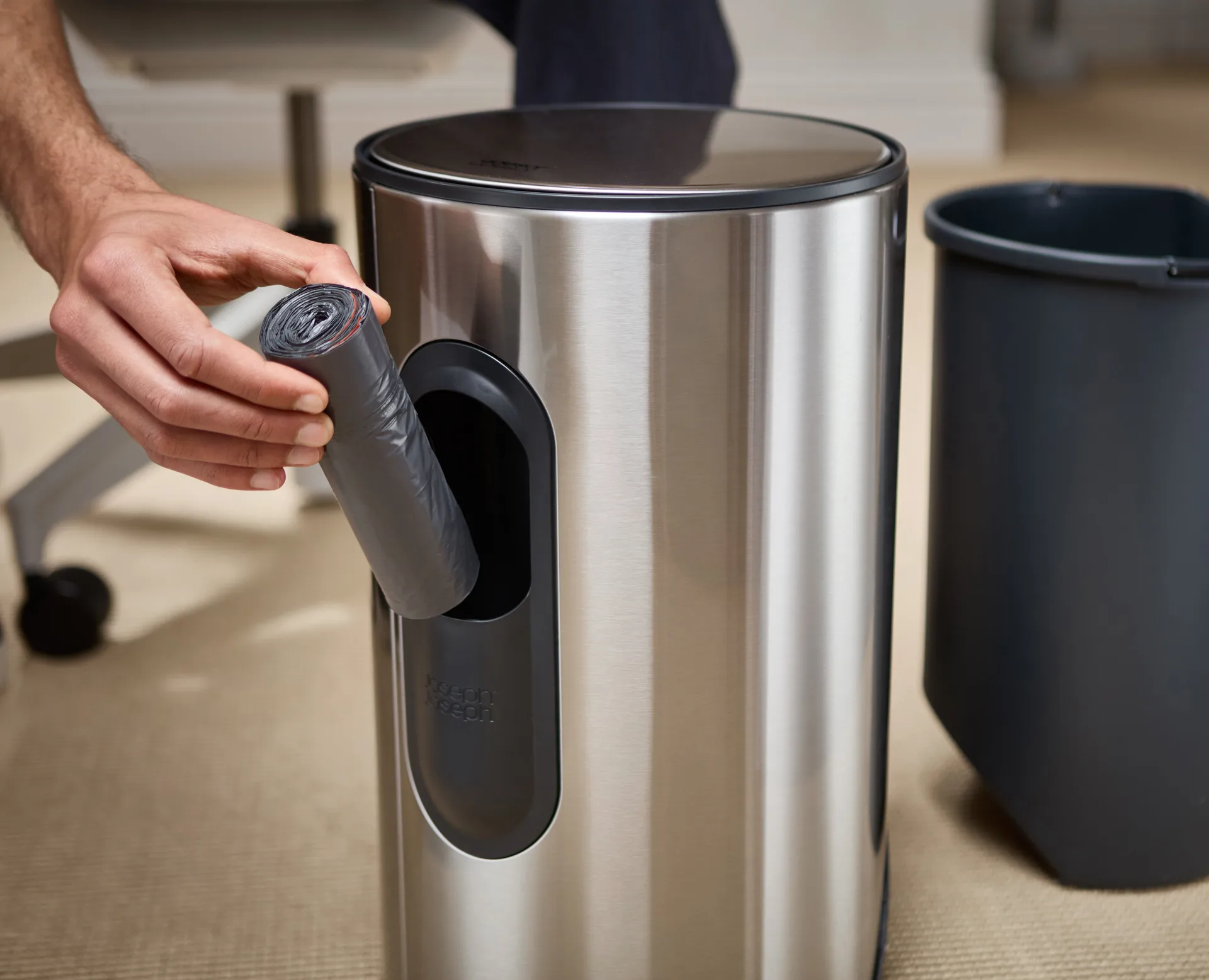 Joseph Joseph Arc pedal bin 10 L, Stainless steel Joseph Joseph