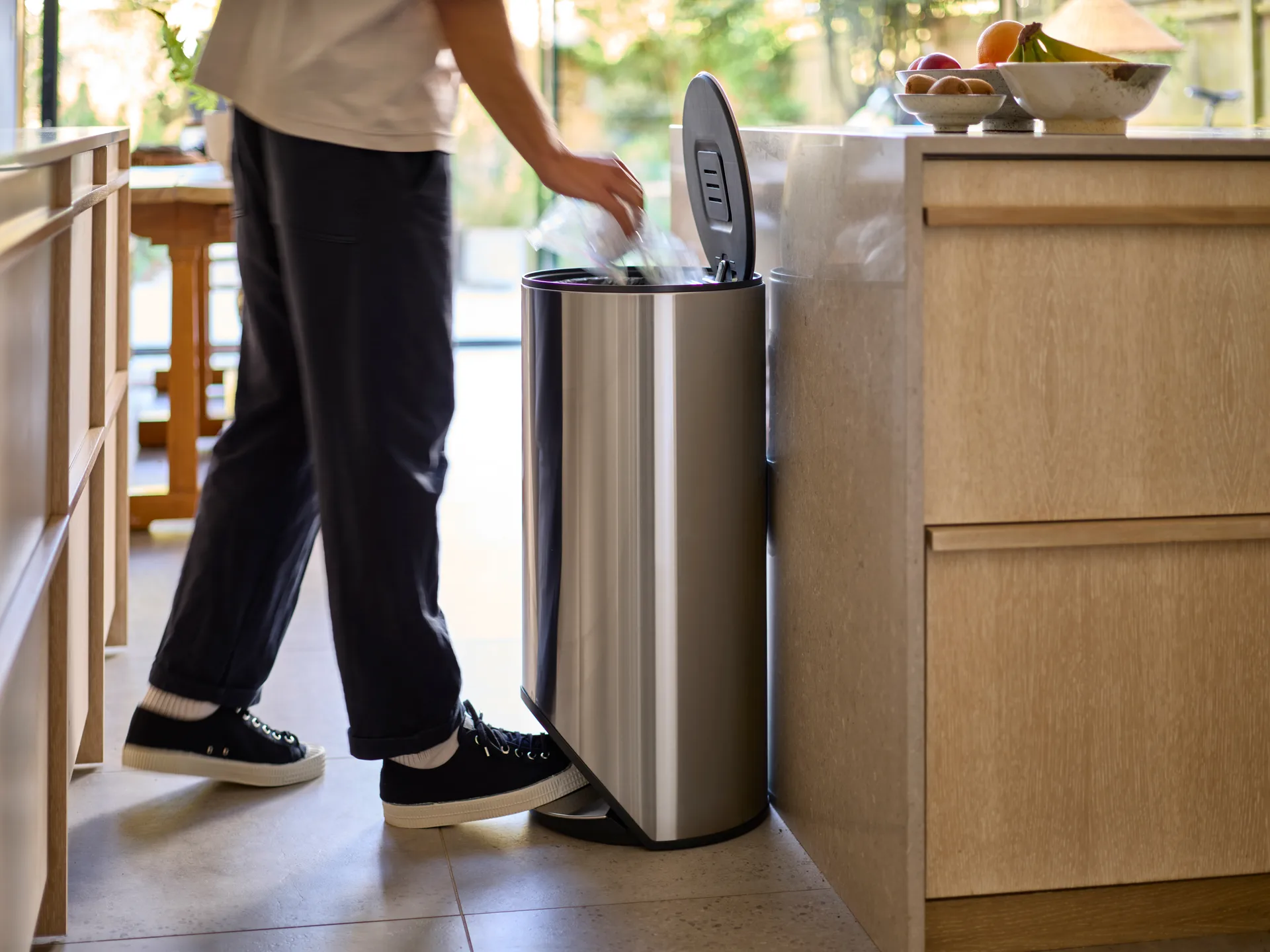 Joseph Joseph Arc pedal bin 30 L, Stainless steel Joseph Joseph