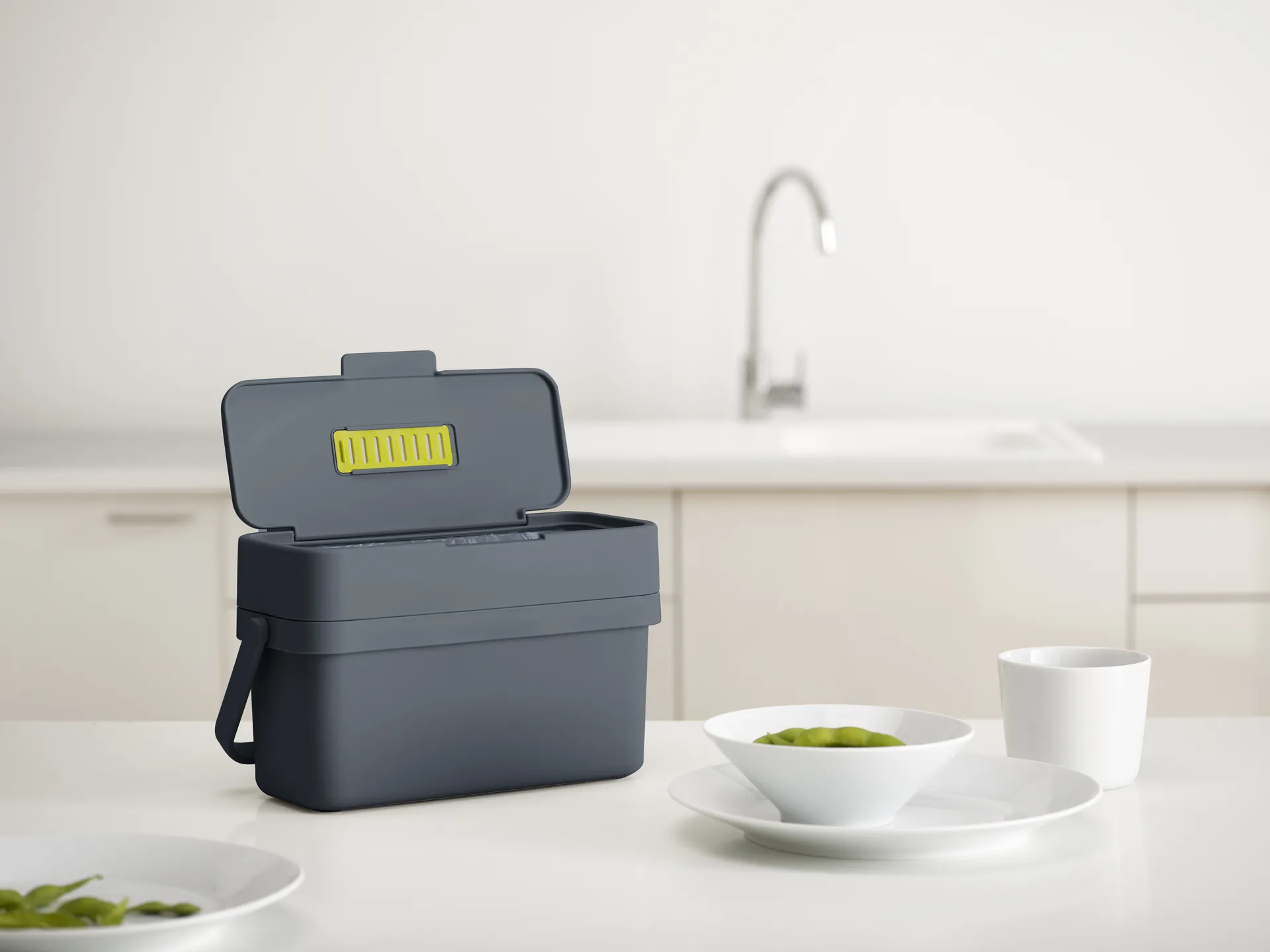 Joseph Joseph Compo 4 food waste bin, Graphite Joseph Joseph